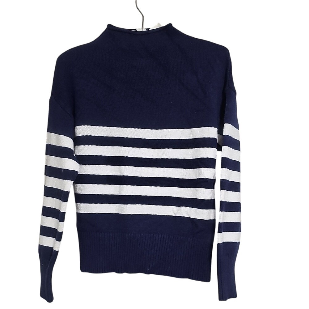 Sweater Striped Truth By Republic Navy & White‎ Striped Size XS EUC